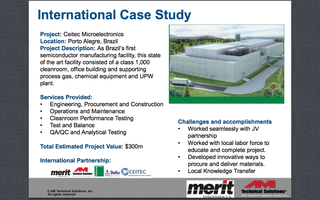 Semiconductor Tool Installation International Case Study